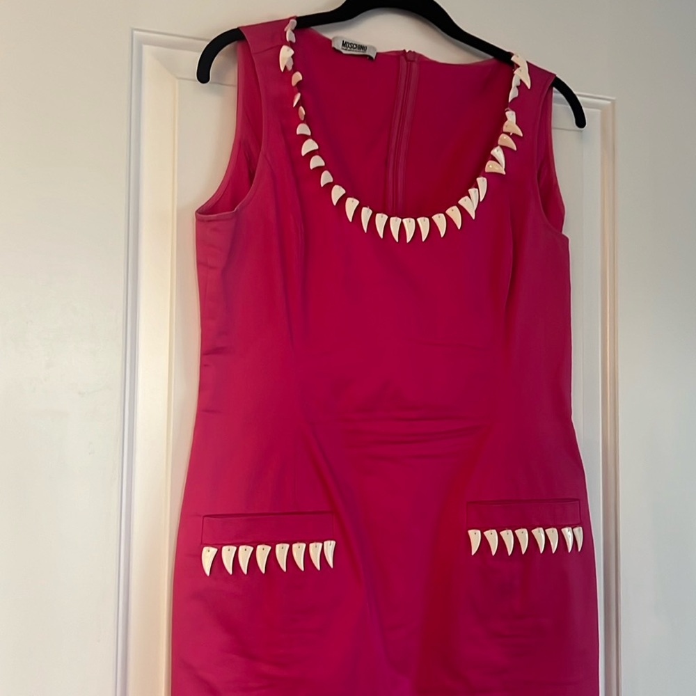Moschino fuscia dress